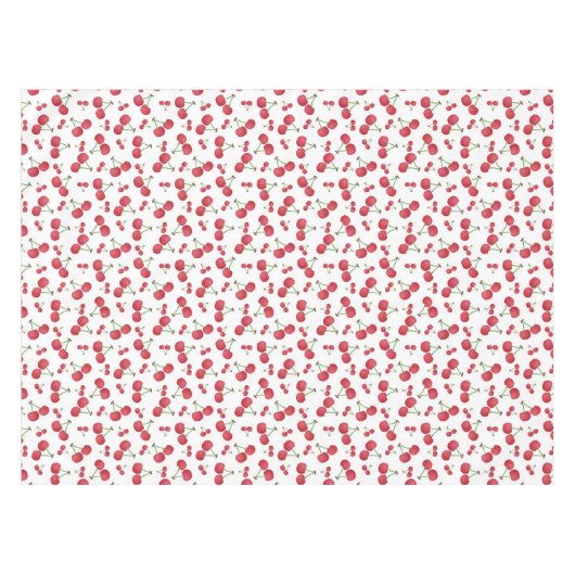 Cherry Print Tafelkleed (Voorkant (Horizontaal))