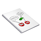 Cherry Puns Notitieboek (Rechterzijde)
