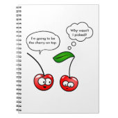 Cherry Puns Notitieboek (Voorkant)