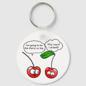 Cherry Puns Sleutelhanger (Voorkant)