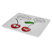Cherry Puns Snijplank (Hoek)