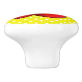 Cherry R - Knob Keramische Knop (Zijkant)