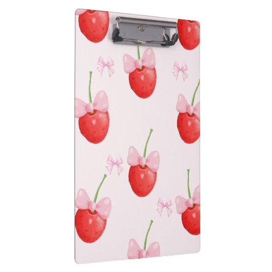 cherry red and pink back to school klembord (Rechts)