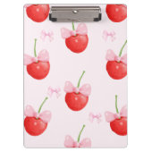 cherry red and pink back to school klembord (Voorkant)