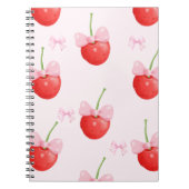 cherry red and pink back to school notitieboek (Voorkant)