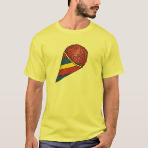 Cherry Red, bevroren Sno Cone Snocone Snowball T-shirt