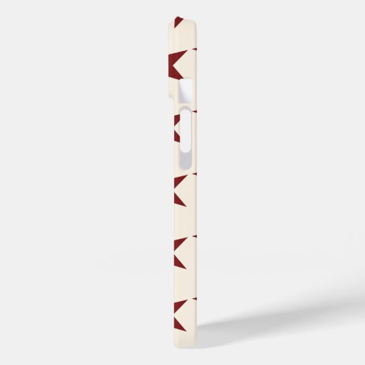 Cherry Red Chic esthetische ster Case-Mate iPhone Case (Achterkant / Links)