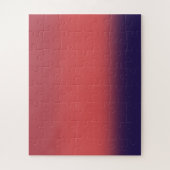 Cherry Red Gradient Puzzle Legpuzzel (Verticaal)