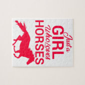 Cherry Red is gewoon een meisje dat van paarden ho Legpuzzel (Horizontaal)