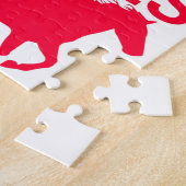 Cherry Red is gewoon een meisje dat van paarden ho Legpuzzel (Zijkant)