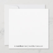 Cherry Red Laten we een bal Bowling party hebben Kaart (Achterkant)