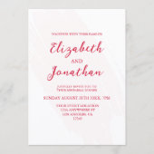 Cherry Red Rehearsal Dinner Kaart (Voorkant)