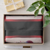 Cherry Red Schattige Cherries Bloemen Girly Pink Tissuepapier (Geschenk)