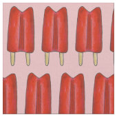 Cherry Red Twin Pop Popsicles Ice Lolly Stof (Close Up)