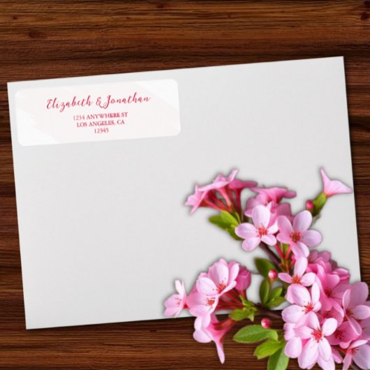 Cherry Red Wedding Etiket