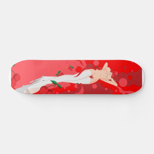Cherry redhead skateboard (Horizontaal)