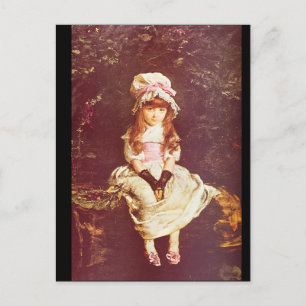 Cherry Ripe', Sir John Everett_Portraits Briefkaart