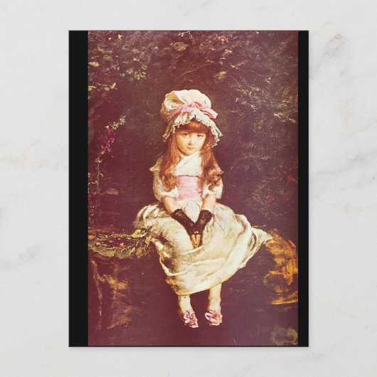 Cherry Ripe', Sir John Everett_Portraits Briefkaart (Voorkant)