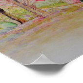 Cherry Roadside Painting Poster (Hoek)