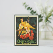  Cherry Rocher Advertisement Briefkaart (Staand voorkant)