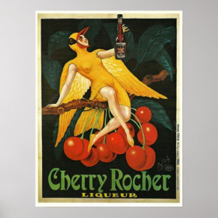  Cherry Rocher Advertisement Poster