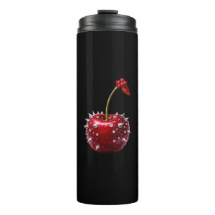 Cherry Rock Stijl RVS Flask Thermosbeker