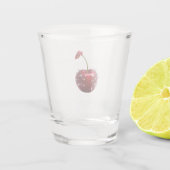 Cherry Rock Stijl Shot Glas (Achterkant)