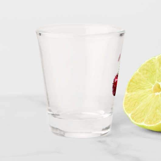 Cherry Rock Stijl Shot Glas (Links)