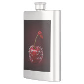 Cherry Rock Style Stainless Steel Flask Flacon (Links)