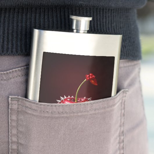 Cherry Rock Style Stainless Steel Flask Flacon (Voorbeeld)