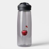 Cherry Rock Style Water Bottle Waterfles (Voorkant)