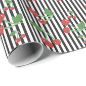 Cherry Roll - Stripes Cadeaupapier (Rol Hoek)