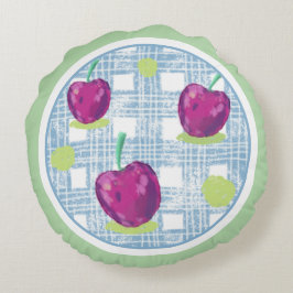 Cherry Round Pillow Rond Kussen