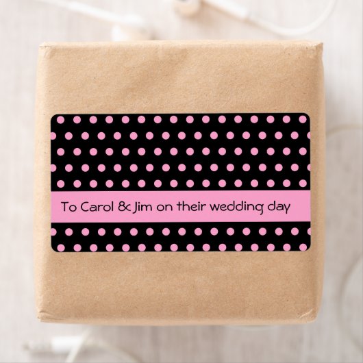 Cherry Roze Stippen! Etiket (Insitu)