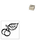 Cherry Rubberstempel (Gestempeld)