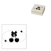 Cherry Rubberstempel (Gestempeld)