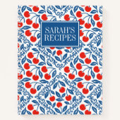 Cherry Rustic Farmhouse French Country Recipe Notitieboek (Voorkant)