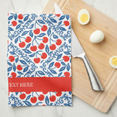 Cherry Rustic Farmhouse French Country Theedoek (Quarter Fold)