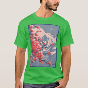 Cherry Sakura blossom anime Japanse manga minnaar T-shirt