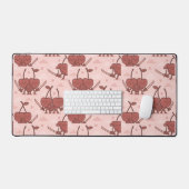 Cherry Samurai Schattig Fruit  Bureaumat (Keyboard & Muis)