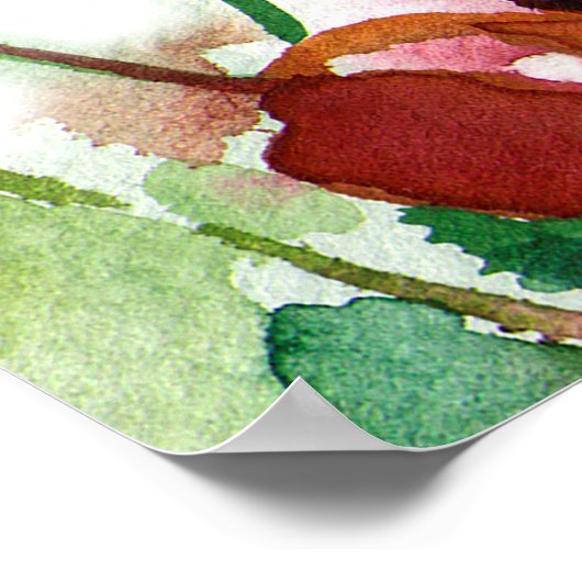 Cherry Seamless Pattern Poster (Hoek)