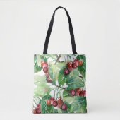 Cherry Seamless Pattern Tote Bag (Voorkant)