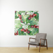 Cherry Seamless Pattern Wandkleed (In situ)