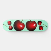 Cherry Skateboard - Uw kleuren (Horizontaal)
