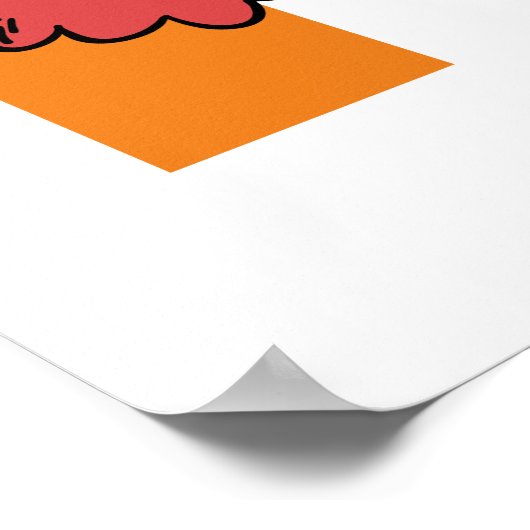 Cherry Skull Checkerboard – Punk wandkunst Poster (Hoek)