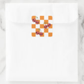 Cherry Skull Checkerboard Sticker – Schattige & Pu (Tas)