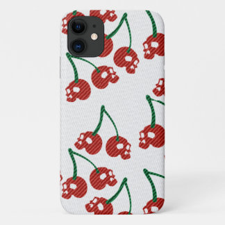 Cherry Skulls Red iPhone 11 Hoesje