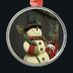 CHERRY SNOWMAN CHRISTMAS ORNAMENT<br><div class="desc">AAN ALLE SNOWMAN-VERLIEZEN OVER DE WOLRD... Hier is het schattige siermiddel om wat charme aan om het even welke boom toe te voegen. En dit zal het hele jaar een geweldig cadeau zijn voor de Snowman Lover in 'jouw leven!'</div>