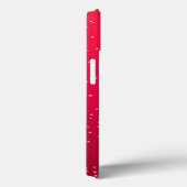 Cherry Soda met Tiny Bubbles Background Art Case-Mate iPhone Case (Achterkant / Rechts)
