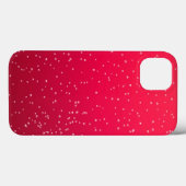 Cherry Soda met Tiny Bubbles Background Art Case-Mate iPhone Case (Achterkant (horizontaal))